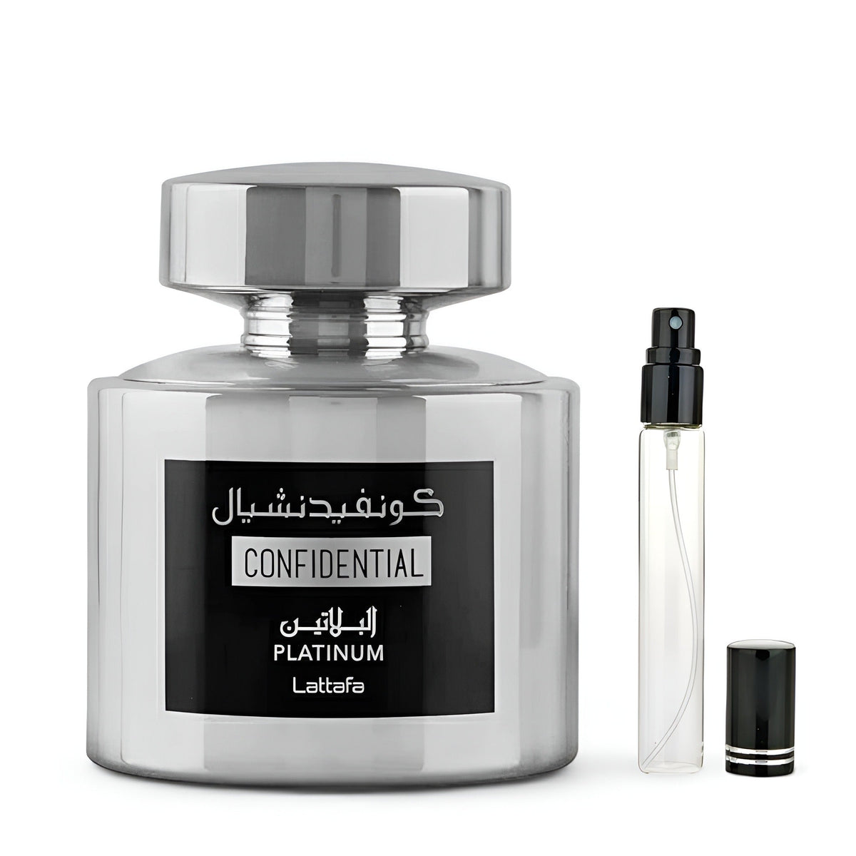 Lattafa Confidential Platinum EDP Decants